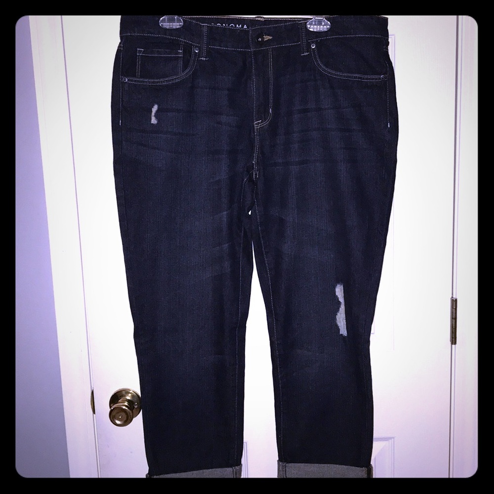 Boyfriend Capri jeans NWT Size 14